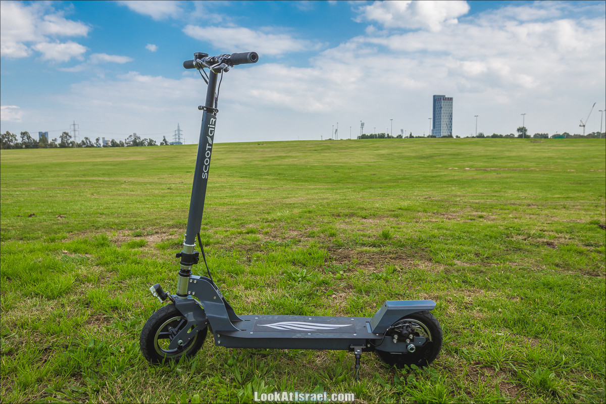 Scoot-air Scootair | Первый израильский электрический самокат | First israeli electrical scooter | סקוטאייר - קורקינט חשמלי ישראלי | LookAtIsrael.com - Фото путешествия по Израилю