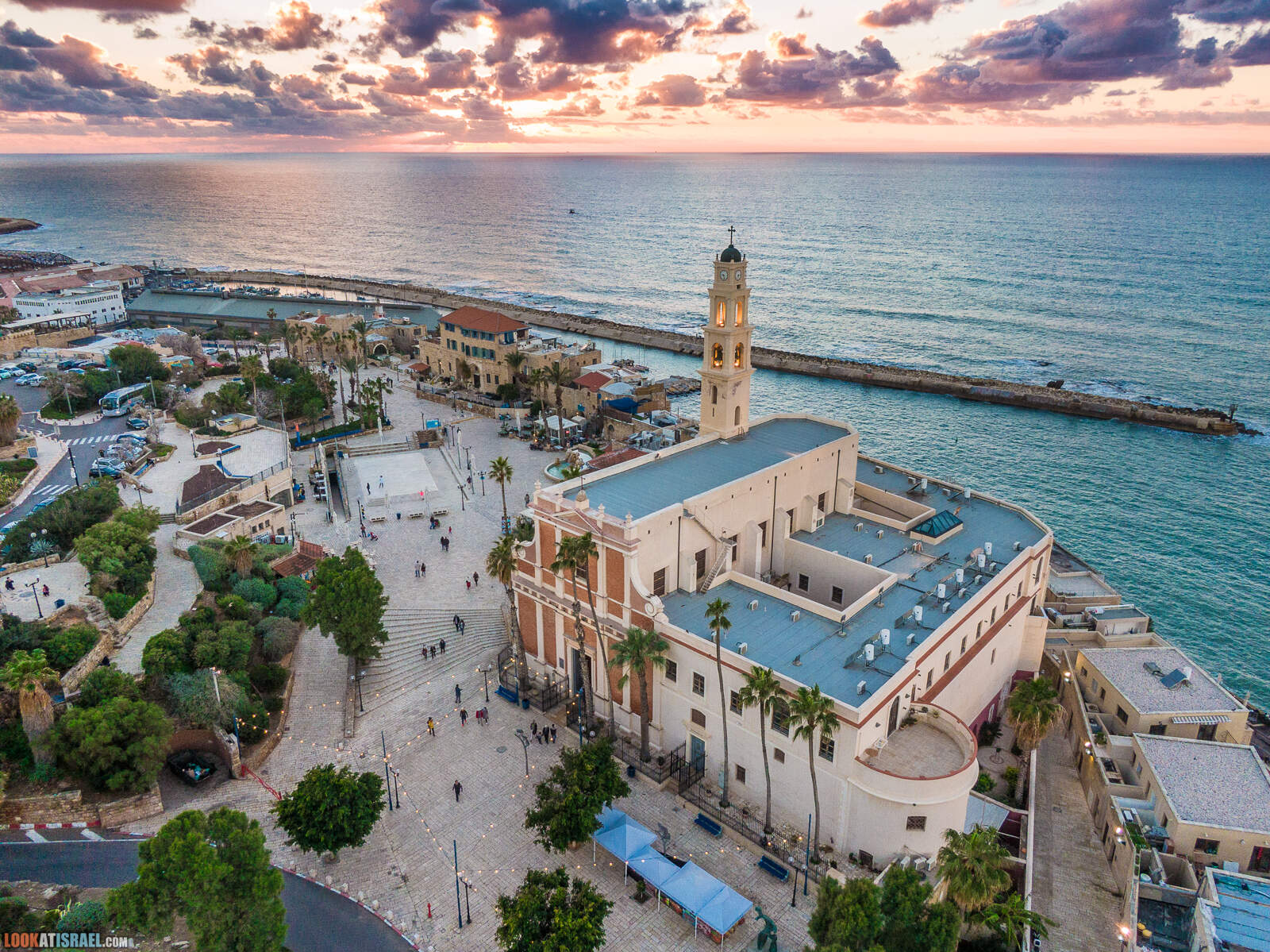 Яффо с высоты птичьего полета | Aerial Jaffa | LookAtIsrael.com - Фото путешествия по Израилю