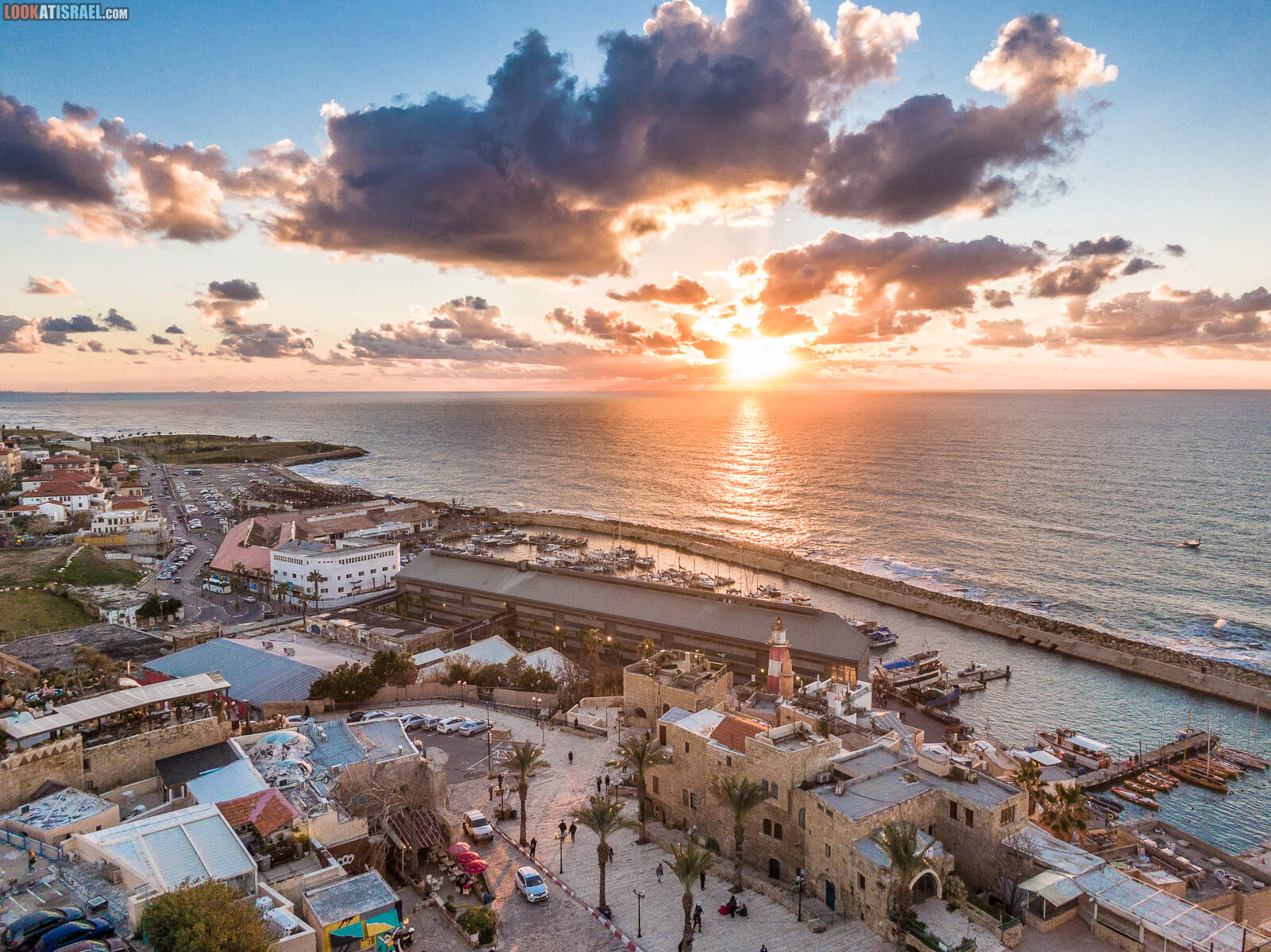 Яффо с высоты птичьего полета | Aerial Jaffa | LookAtIsrael.com - Фото путешествия по Израилю
