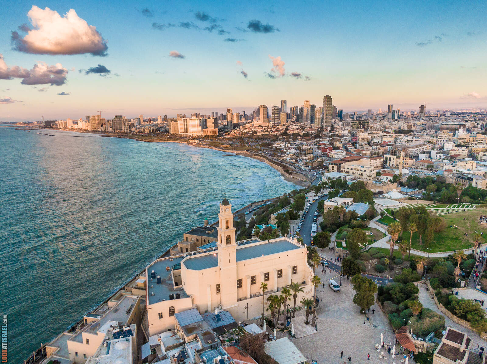Яффо с высоты птичьего полета | Aerial Jaffa | LookAtIsrael.com - Фото путешествия по Израилю