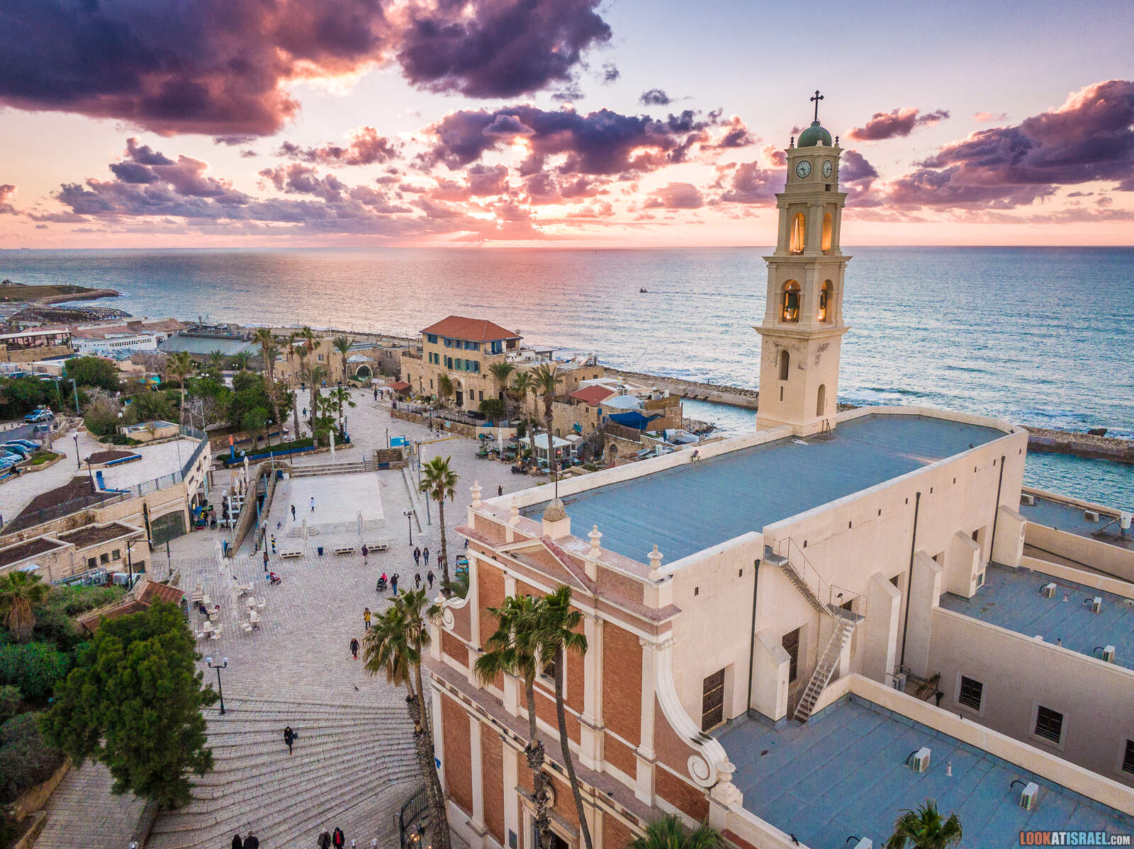 Яффо с высоты птичьего полета | Aerial Jaffa | LookAtIsrael.com - Фото путешествия по Израилю