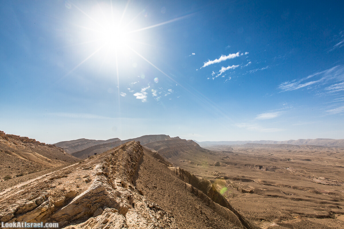 Махтеш Гадоль (Большой кратер) поход и аэро-фото съёмка | Makhtesh gadol (Large crater) | המכתש הכגדול | LookAtIsrael.com - Фото путешествия по Израилю