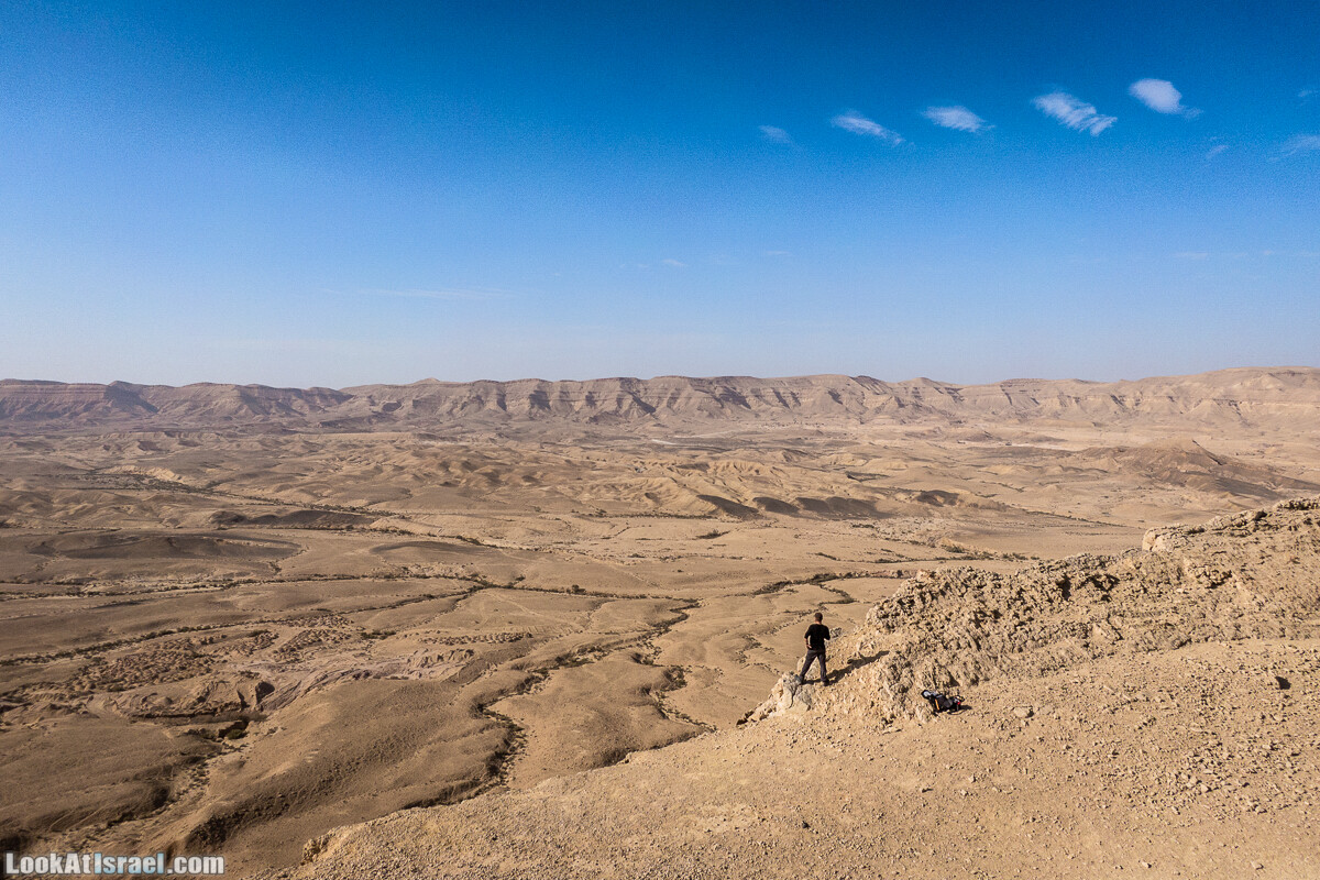 Махтеш Гадоль (Большой кратер) поход и аэро-фото съёмка | Makhtesh gadol (Large crater) | המכתש הכגדול | LookAtIsrael.com - Фото путешествия по Израилю