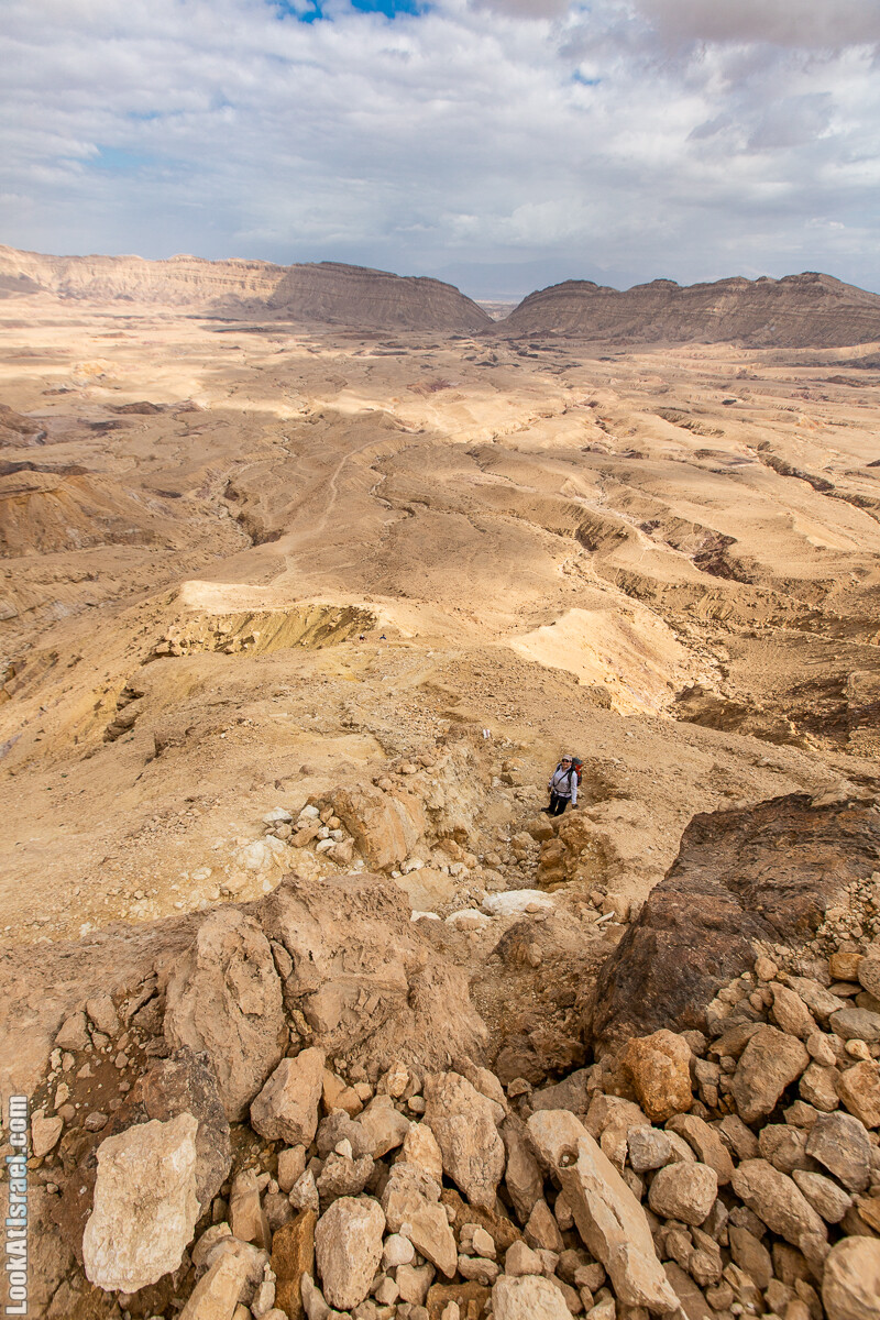 Махтеш Катан (Малый кратер) и Маале Эли | Small Makhtesh & Eli Ascent | מכתש הקטן ומעלה אלי | LookAtIsrael.com - Фото путешествия по Израилю