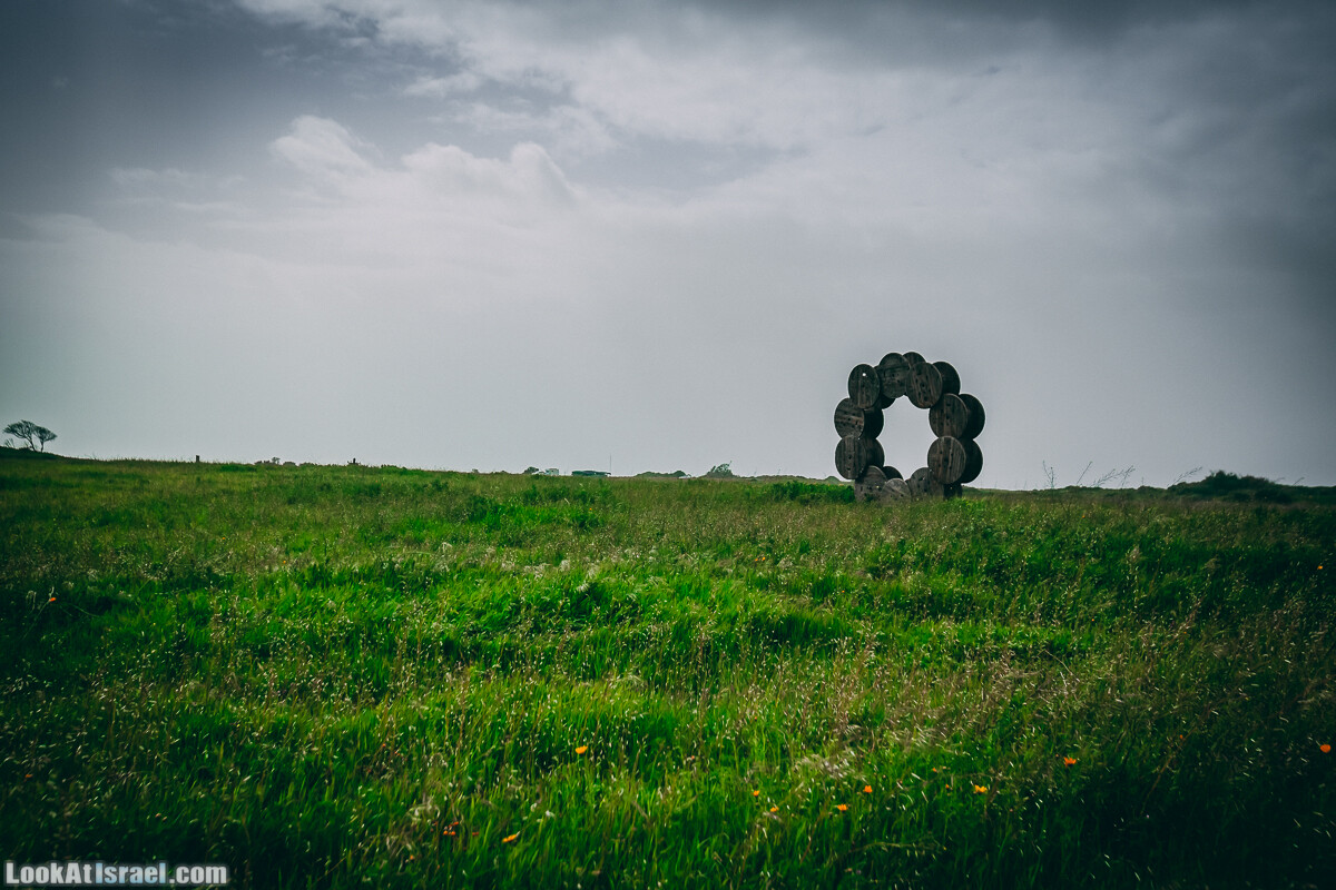 Побережье от Шфаим до Арсуф и Зеленая галерея - парк Дина - Сад скульптур на природе | LookAtIsrael.com - Фото путешествия по Израилю