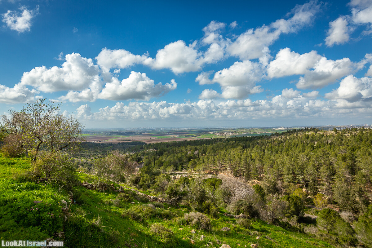 Путь Эммауса - по иерусалимским горам в долину Аялон | Emaus way | דרך אמאוס | LookAtIsrael.com - Фото путешествия по Израилю