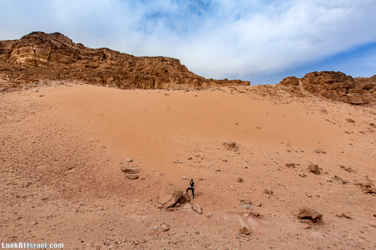 Интересные места в районе Эйлата - Дюна Элипаз, Исчезающее (скрытое) озеро, обзорная площадка Эврона, шахта, русла Соломона (Шломо) и Гишрон, вид на Синай | LookAtIsrael.com - Фото путешествия по Израилю