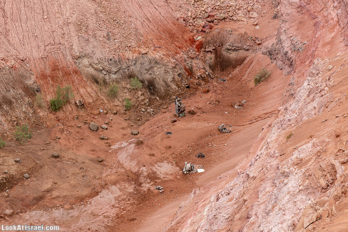 Интересные места в районе Эйлата - Дюна Элипаз, Исчезающее (скрытое) озеро, обзорная площадка Эврона, шахта, русла Соломона (Шломо) и Гишрон, вид на Синай | LookAtIsrael.com - Фото путешествия по Израилю