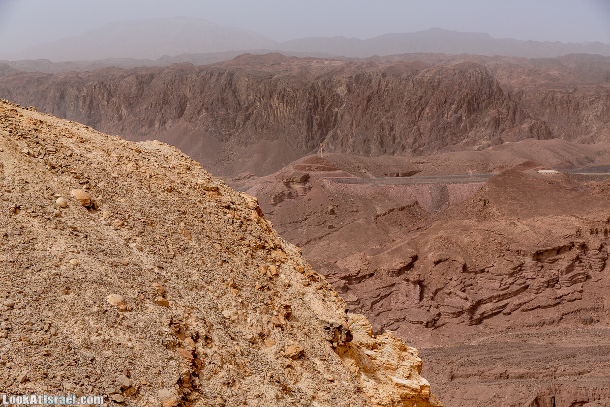 Интересные места в районе Эйлата - Дюна Элипаз, Исчезающее (скрытое) озеро, обзорная площадка Эврона, шахта, русла Соломона (Шломо) и Гишрон, вид на Синай | LookAtIsrael.com - Фото путешествия по Израилю