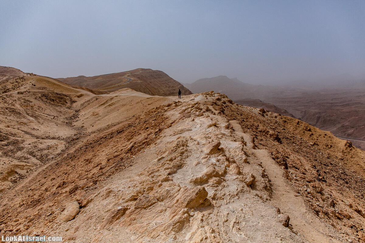 Интересные места в районе Эйлата - Дюна Элипаз, Исчезающее (скрытое) озеро, обзорная площадка Эврона, шахта, русла Соломона (Шломо) и Гишрон, вид на Синай | LookAtIsrael.com - Фото путешествия по Израилю