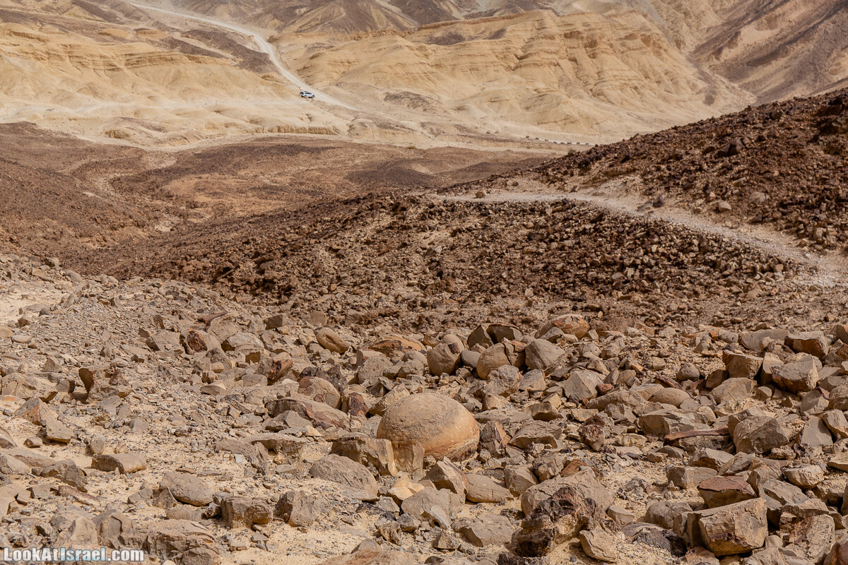 Интересные места в районе Эйлата - Дюна Элипаз, Исчезающее (скрытое) озеро, обзорная площадка Эврона, шахта, русла Соломона (Шломо) и Гишрон, вид на Синай | LookAtIsrael.com - Фото путешествия по Израилю