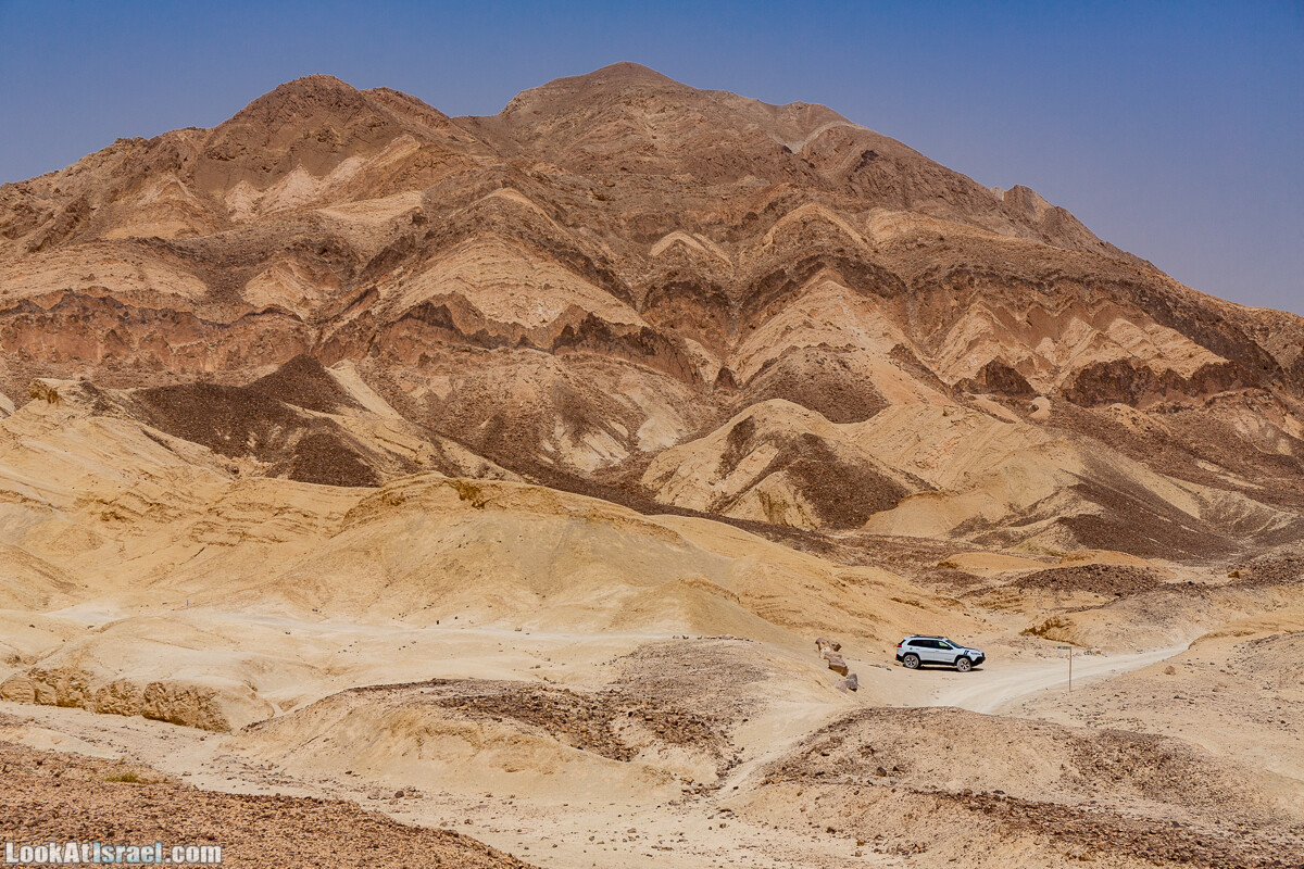 Интересные места в районе Эйлата - Дюна Элипаз, Исчезающее (скрытое) озеро, обзорная площадка Эврона, шахта, русла Соломона (Шломо) и Гишрон, вид на Синай | LookAtIsrael.com - Фото путешествия по Израилю