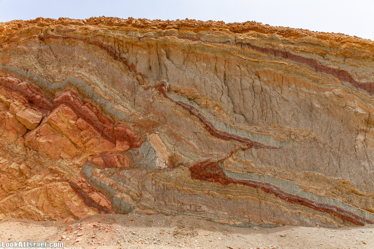 Интересные места в районе Эйлата - Дюна Элипаз, Исчезающее (скрытое) озеро, обзорная площадка Эврона, шахта, русла Соломона (Шломо) и Гишрон, вид на Синай | LookAtIsrael.com - Фото путешествия по Израилю