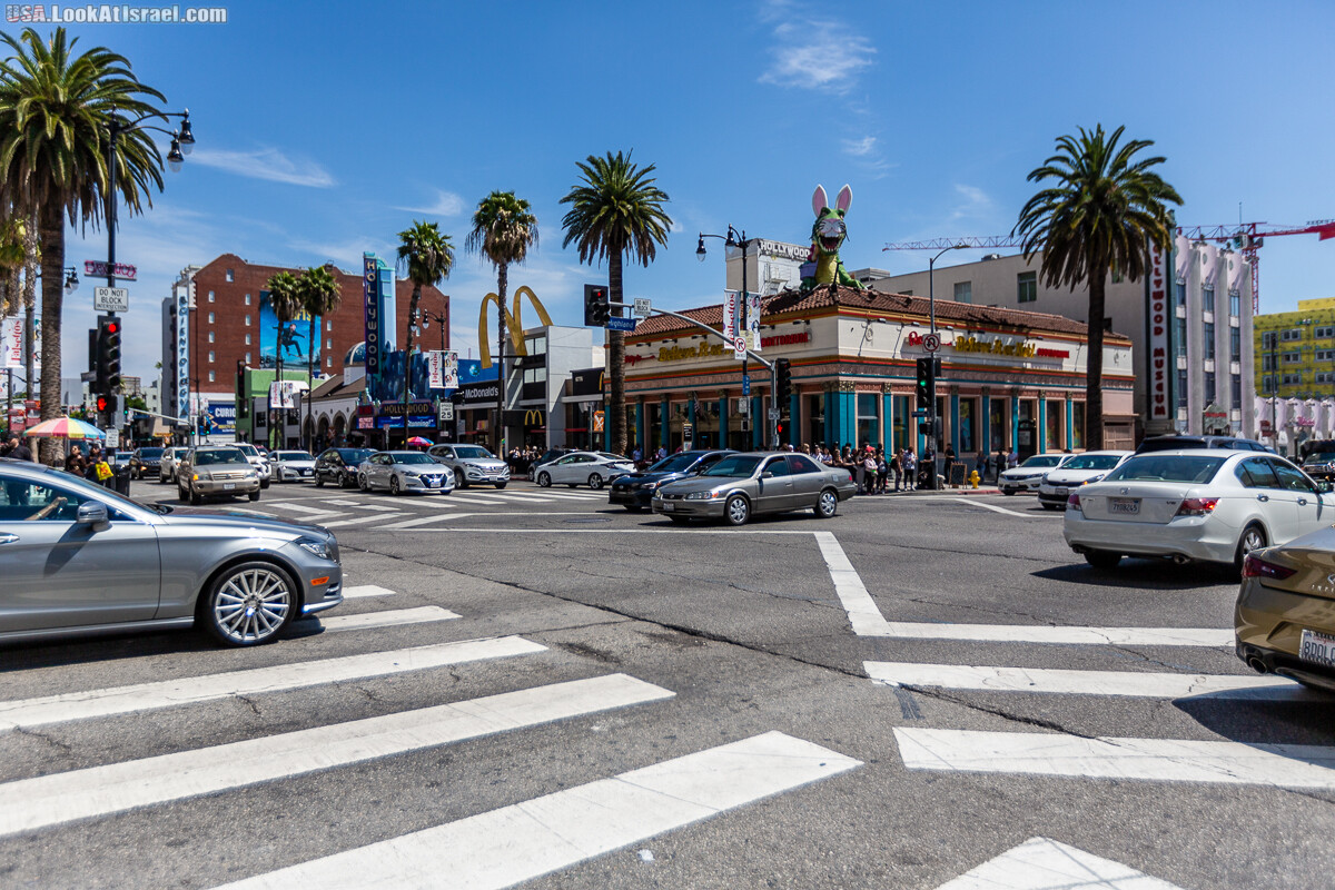 Лос Анджелес, бульвар Голливуд и обсерватория Гриффина | LookAtIsrael.com - Фото путешествия по Израилю