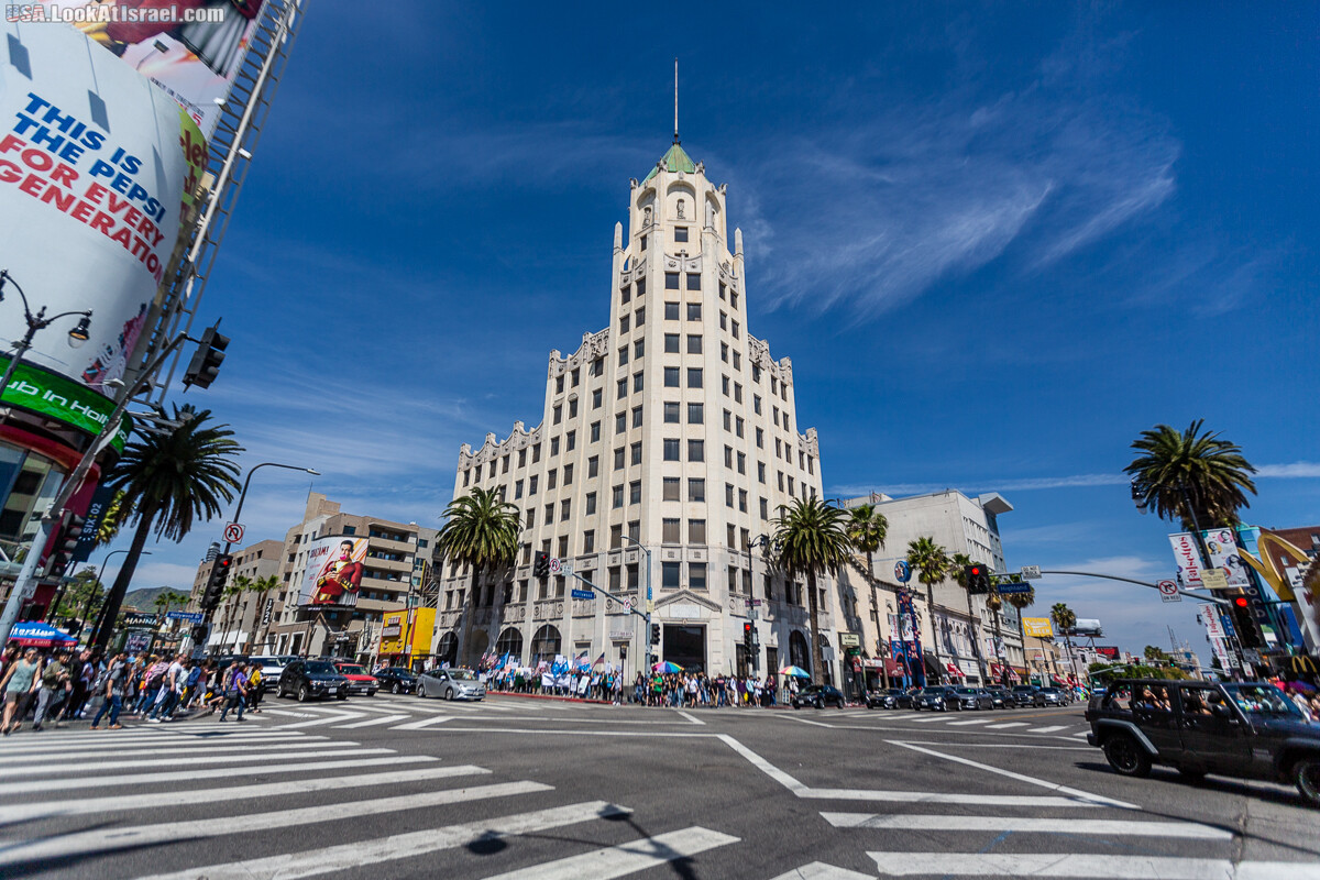 Лос Анджелес, бульвар Голливуд и обсерватория Гриффина | LookAtIsrael.com - Фото путешествия по Израилю