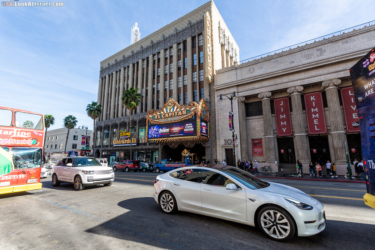 Лос Анджелес, бульвар Голливуд и обсерватория Гриффина | LookAtIsrael.com - Фото путешествия по Израилю