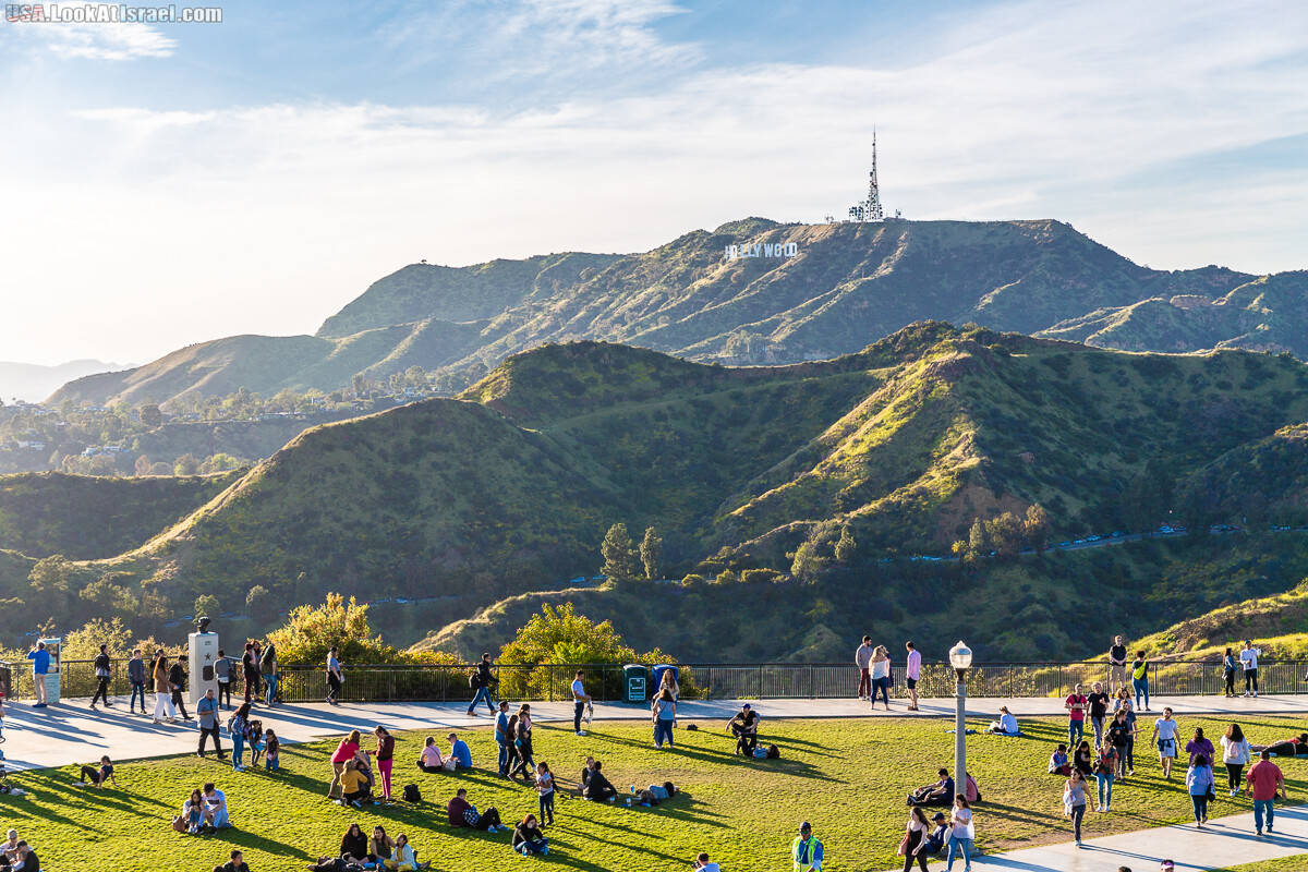 Лос Анджелес, бульвар Голливуд и обсерватория Гриффина | LookAtIsrael.com - Фото путешествия по Израилю