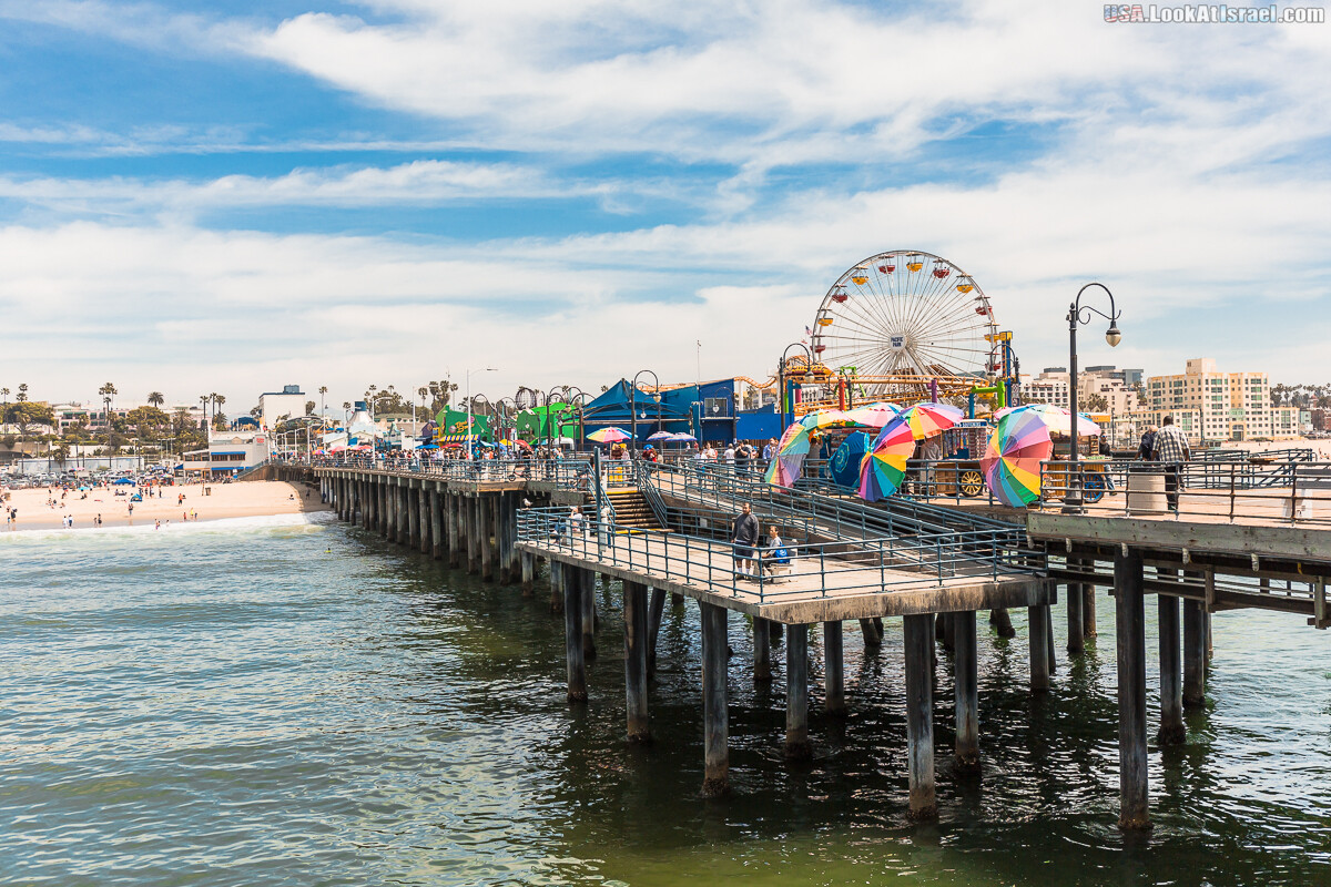 Санта Моника | LookAtIsrael.com - Фото путешествия по Израилю