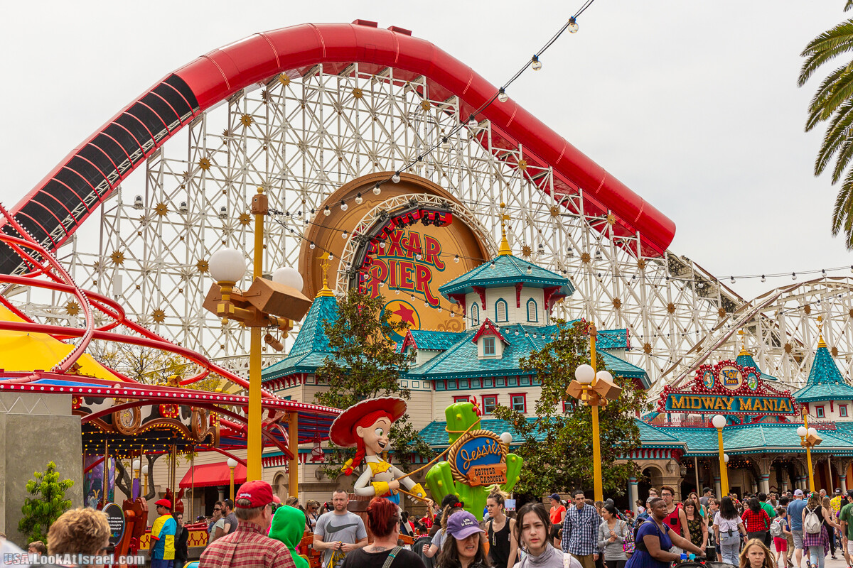 Парк развлечений California Adventures | LookAtIsrael.com - Фото путешествия по Израилю