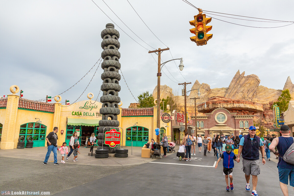 Парк развлечений California Adventures | LookAtIsrael.com - Фото путешествия по Израилю