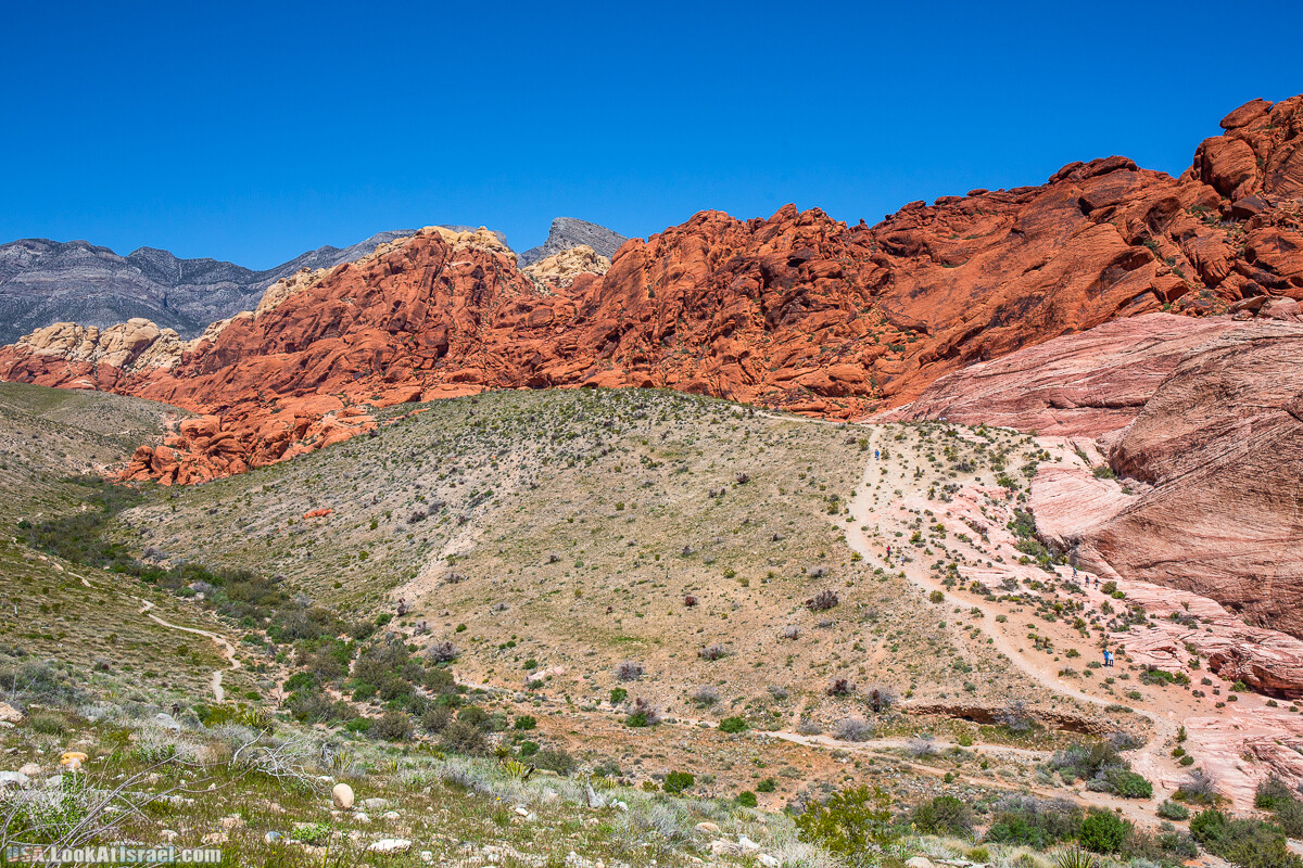 Каньон Red Rock в Лас-Вегас Вегасе | LookAtIsrael.com - Фото путешествия по Израилю