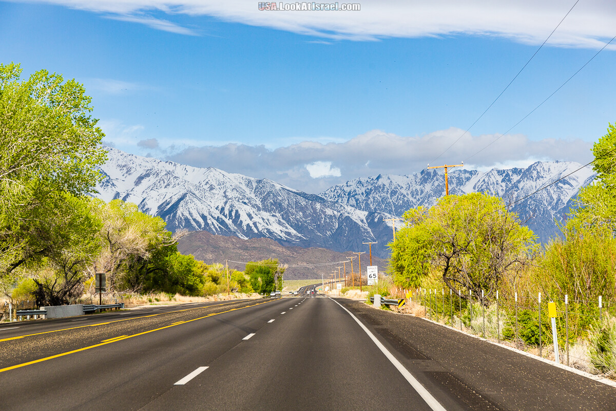 Город Бишоп и дорога в парк Йосемите | LookAtIsrael.com - Фото путешествия по Израилю