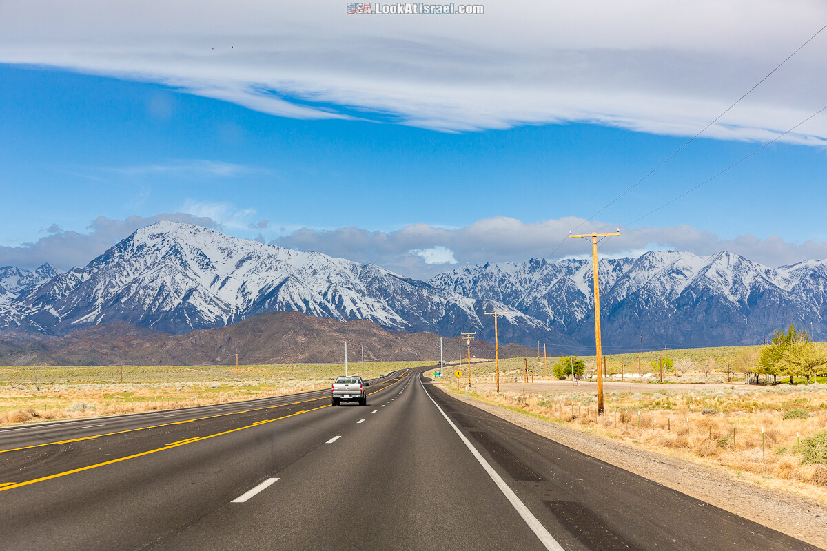 Город Бишоп и дорога в парк Йосемите | LookAtIsrael.com - Фото путешествия по Израилю