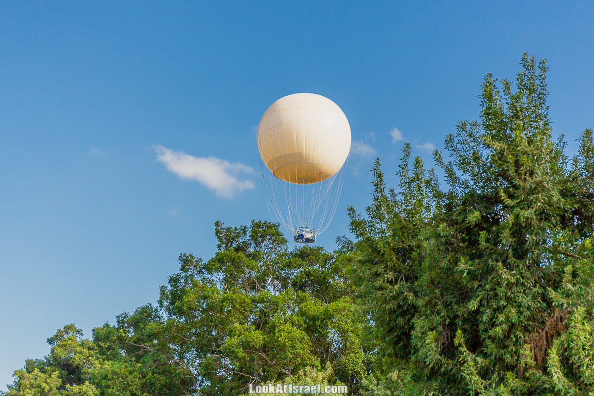 TLV Balloon - Полет на воздушном шаре над Тель-Авивом | Sky High over Tel Aviv | לעוף על תל אביב | LookAtIsrael.com - Фото путешествия по Израилю