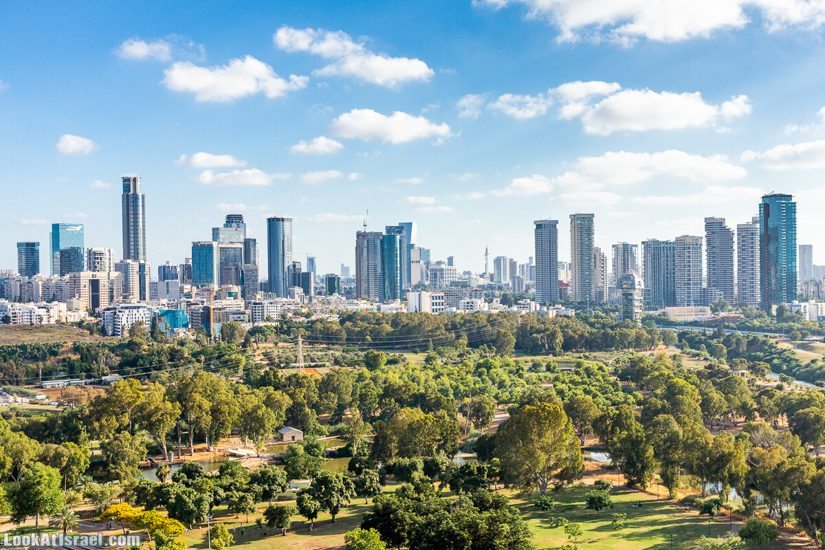 TLV Balloon - Полет на воздушном шаре над Тель-Авивом | Sky High over Tel Aviv | לעוף על תל אביב | LookAtIsrael.com - Фото путешествия по Израилю