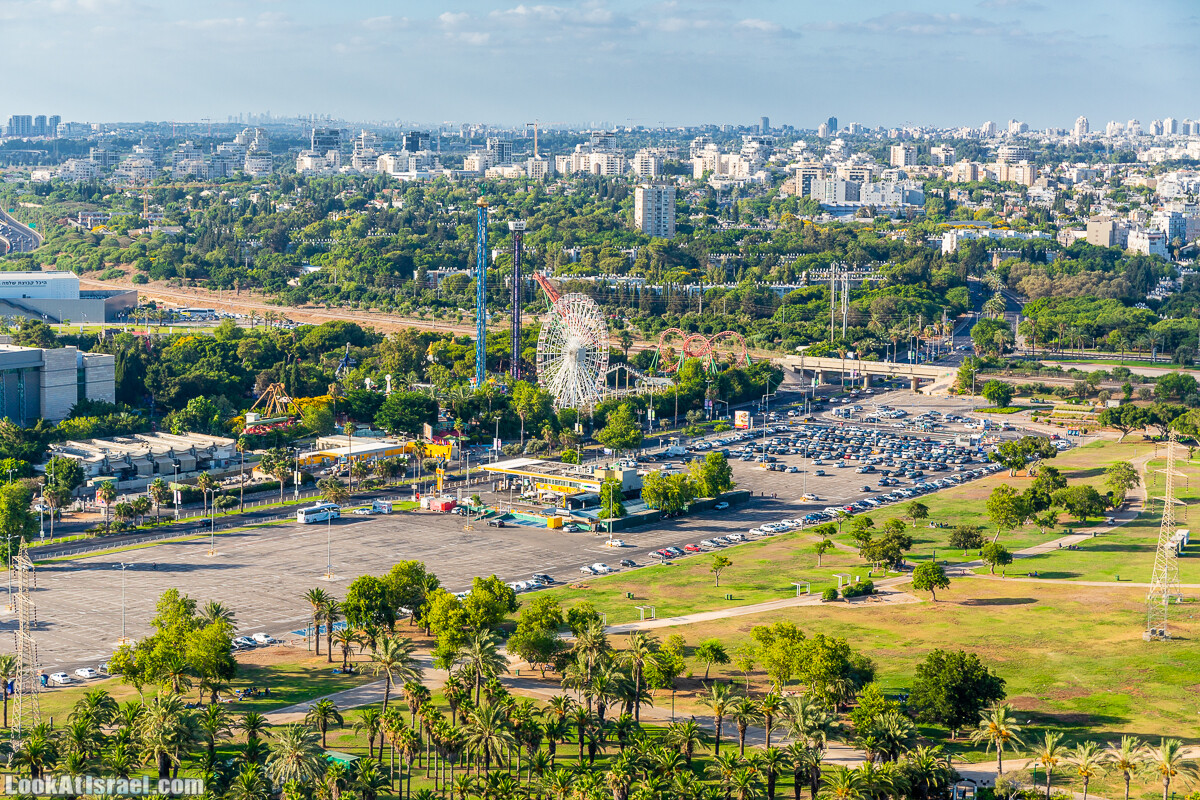 TLV Balloon - Полет на воздушном шаре над Тель-Авивом | Sky High over Tel Aviv | לעוף על תל אביב | LookAtIsrael.com - Фото путешествия по Израилю