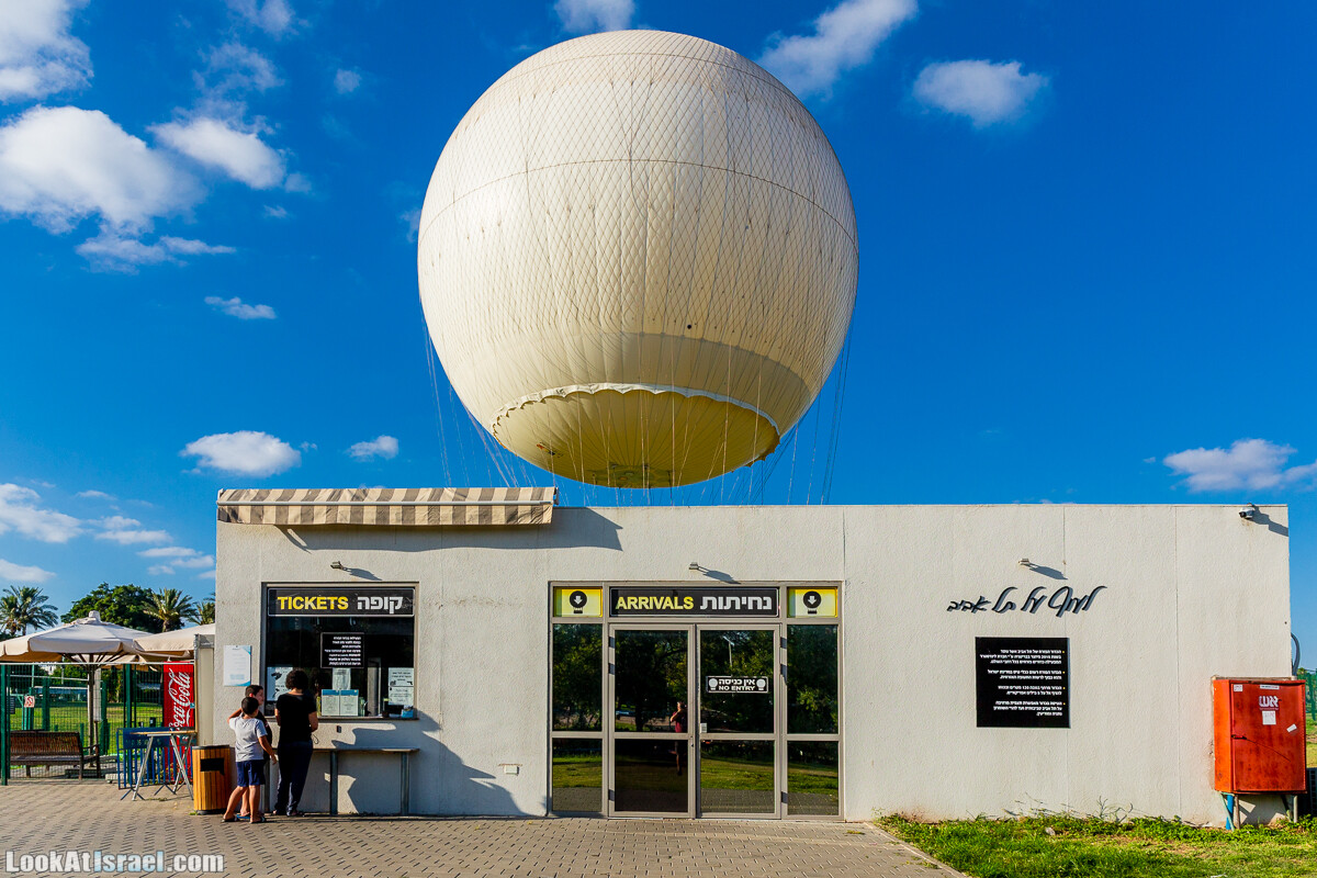 TLV Balloon - Полет на воздушном шаре над Тель-Авивом | Sky High over Tel Aviv | לעוף על תל אביב | LookAtIsrael.com - Фото путешествия по Израилю