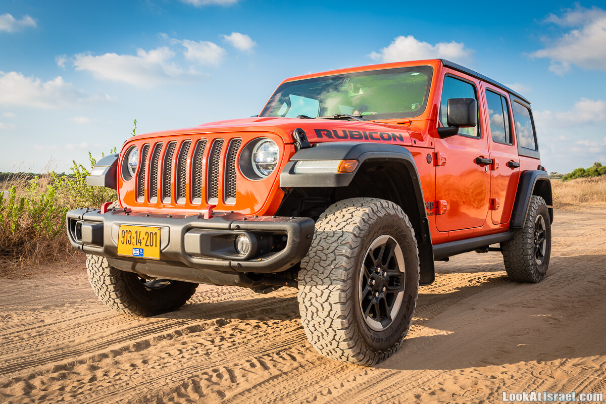 Jeep Wrangler Rubocin JL в Израиле | LookAtIsrael.com - Фото путешествия по Израилю