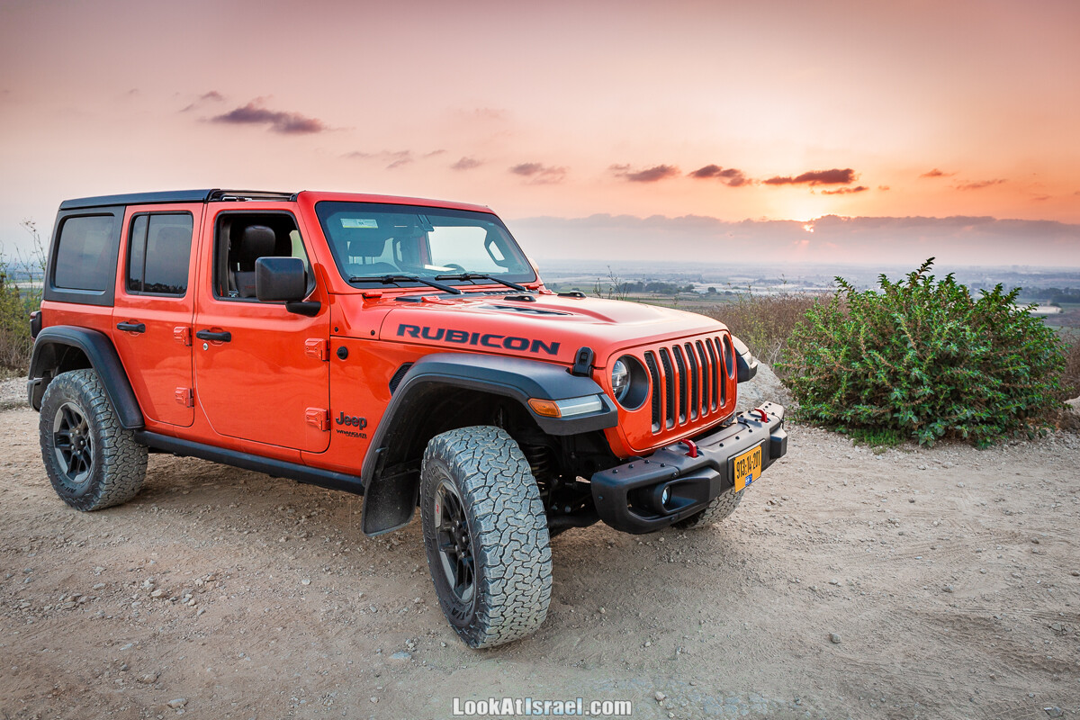 Jeep Wrangler Rubocin JL в Израиле | LookAtIsrael.com - Фото путешествия по Израилю