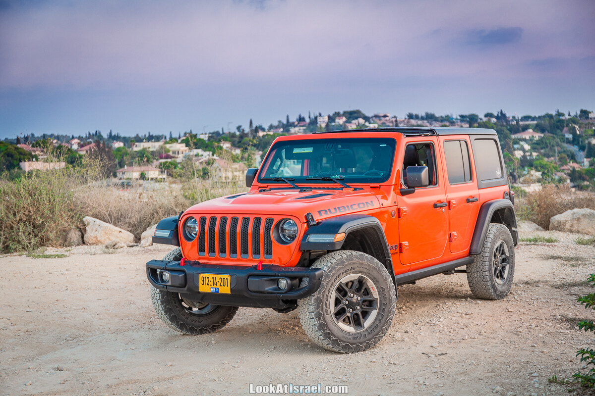 Jeep Wrangler Rubocin JL в Израиле | LookAtIsrael.com - Фото путешествия по Израилю