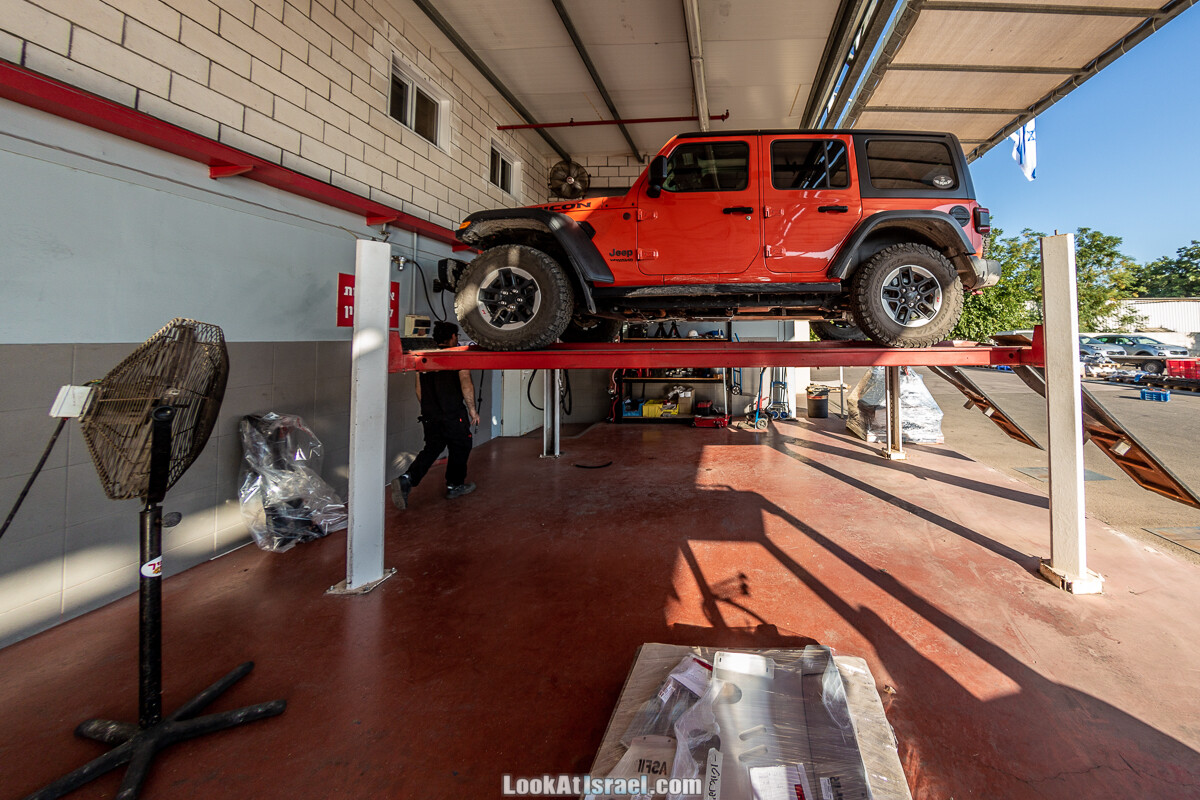 Установка защиты Asfir на Джип Рэнглер | Protecting Jeep wrangler Rubicon with Asfir | התקנת מיגונים אספיר לג׳יפ רנגלר | LookAtIsrael.com - Фото путешествия по Израилю
