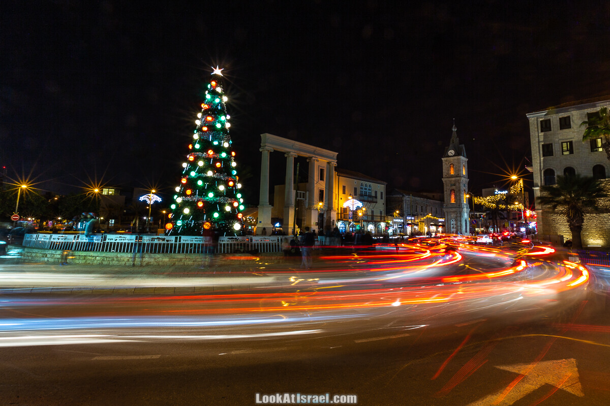 Рождественская ёлка в Яффо 2020 | Jaffa Christmass tree 2020 | LookAtIsrael.com - Фото путешествия по Израилю
