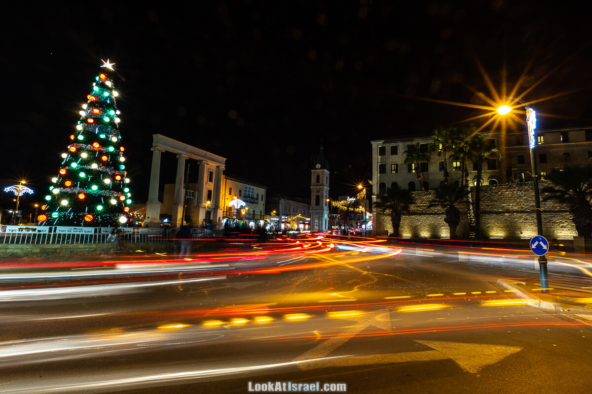 Рождественская ёлка в Яффо 2020 | Jaffa Christmass tree 2020 | LookAtIsrael.com - Фото путешествия по Израилю