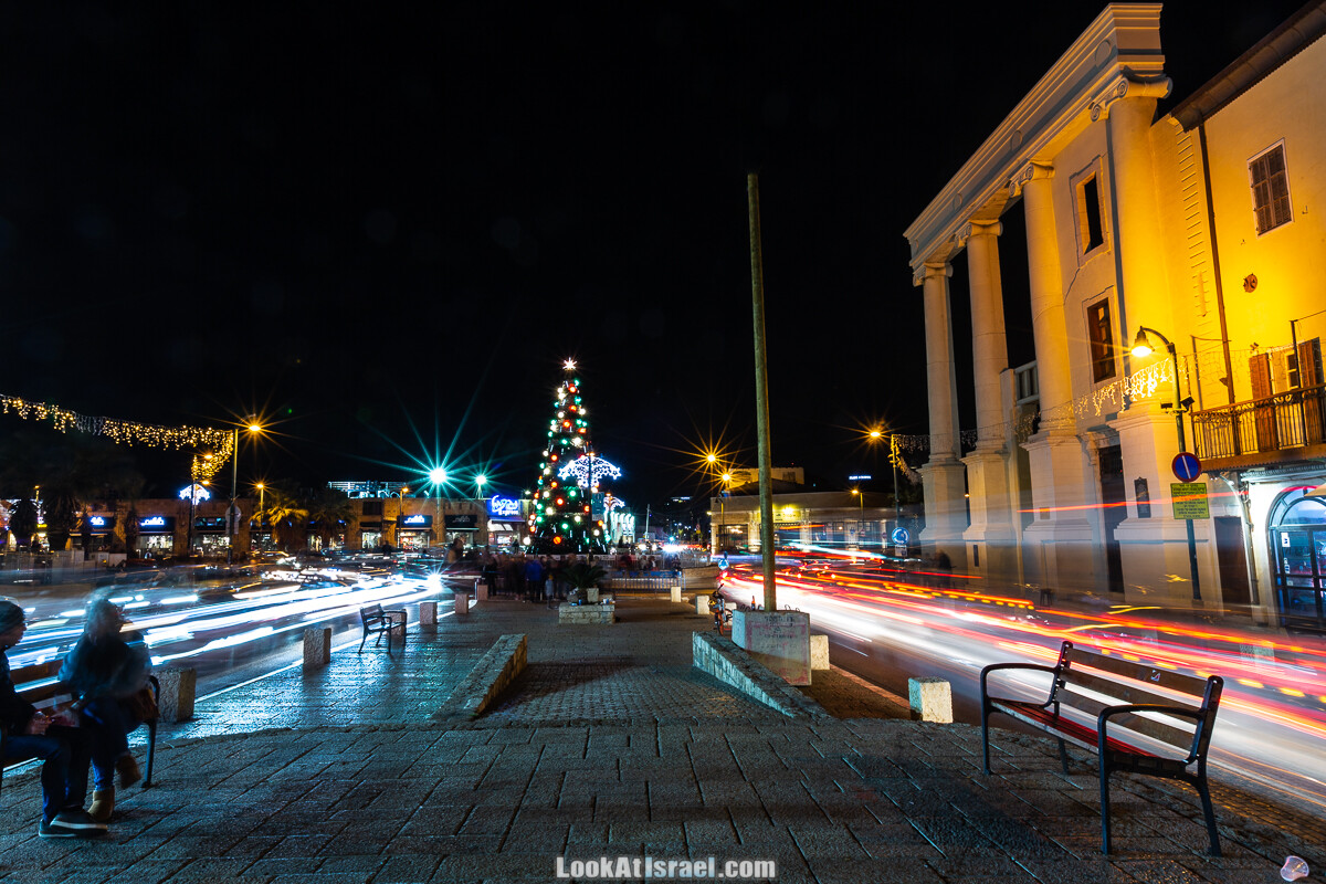 Рождественская ёлка в Яффо 2020 | Jaffa Christmass tree 2020 | LookAtIsrael.com - Фото путешествия по Израилю