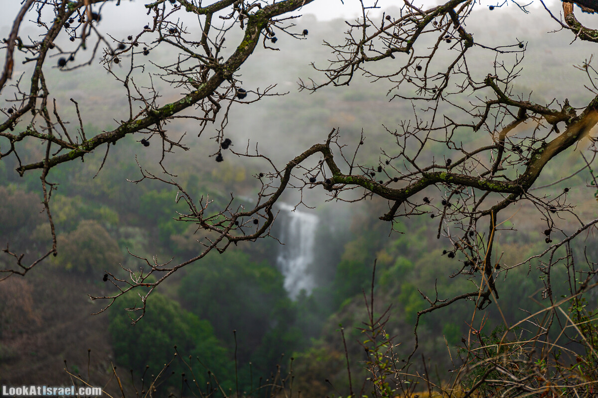Голанские высоты - водопад Фара, гора Хермонит, Тель а-Саки | Fara waterfall, Hermonit mt, Tel a-Saqi | LookAtIsrael.com - Фото путешествия по Израилю