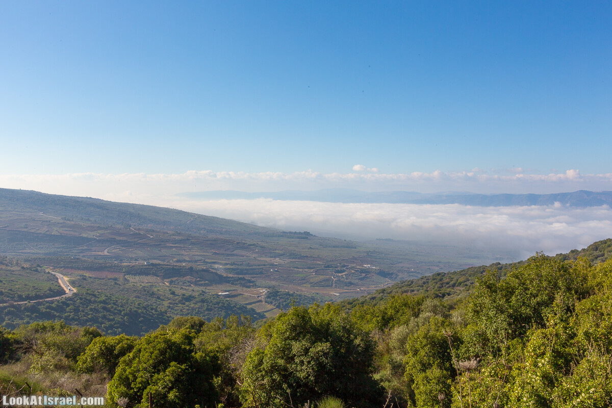 Голанские высоты - водопад Фара, гора Хермонит, Тель а-Саки | Fara waterfall, Hermonit mt, Tel a-Saqi | LookAtIsrael.com - Фото путешествия по Израилю