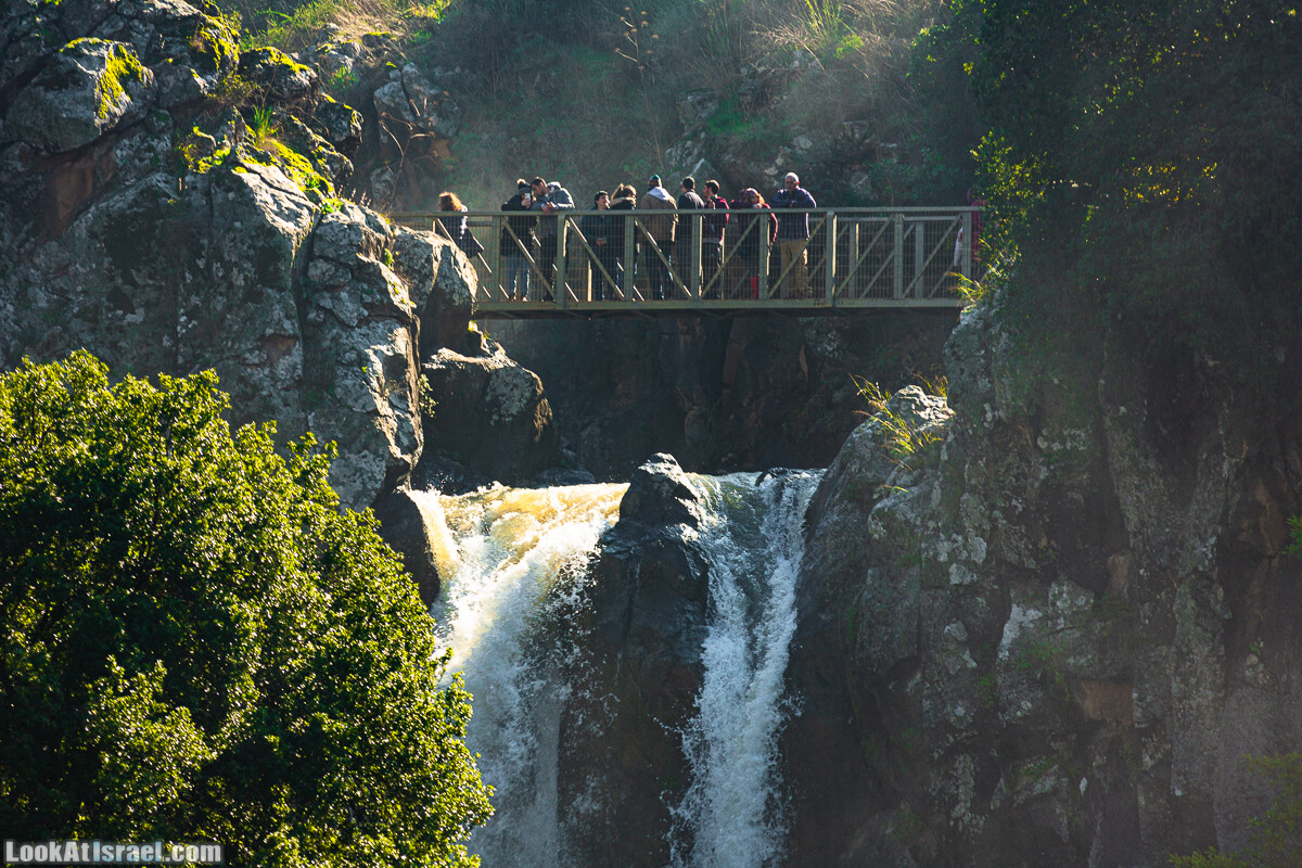 Голанские высоты - водопад Фара, гора Хермонит, Тель а-Саки | Fara waterfall, Hermonit mt, Tel a-Saqi | LookAtIsrael.com - Фото путешествия по Израилю