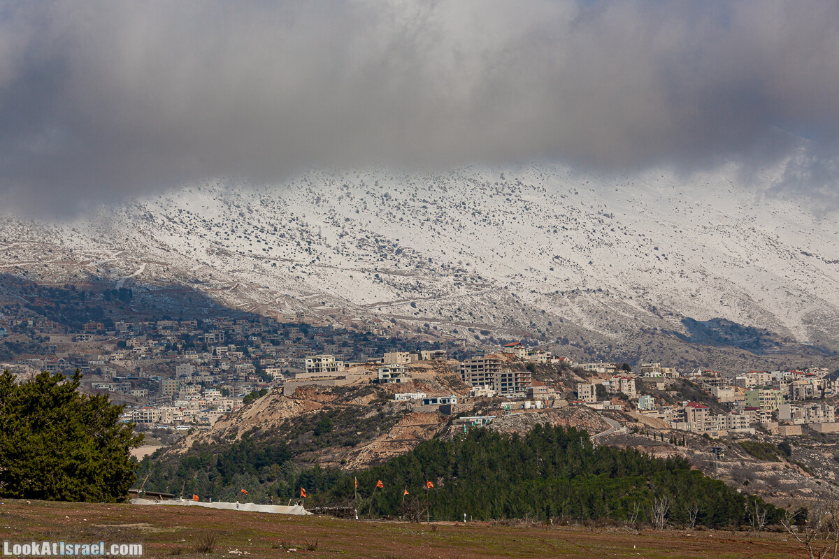 Голанские высоты - водопад Фара, гора Хермонит, Тель а-Саки | Fara waterfall, Hermonit mt, Tel a-Saqi | LookAtIsrael.com - Фото путешествия по Израилю