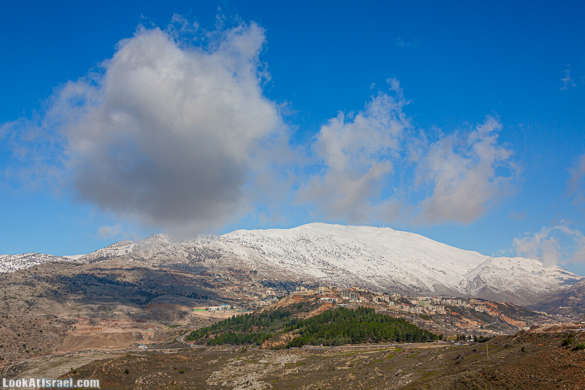 Голанские высоты - водопад Фара, гора Хермонит, Тель а-Саки | Fara waterfall, Hermonit mt, Tel a-Saqi | LookAtIsrael.com - Фото путешествия по Израилю