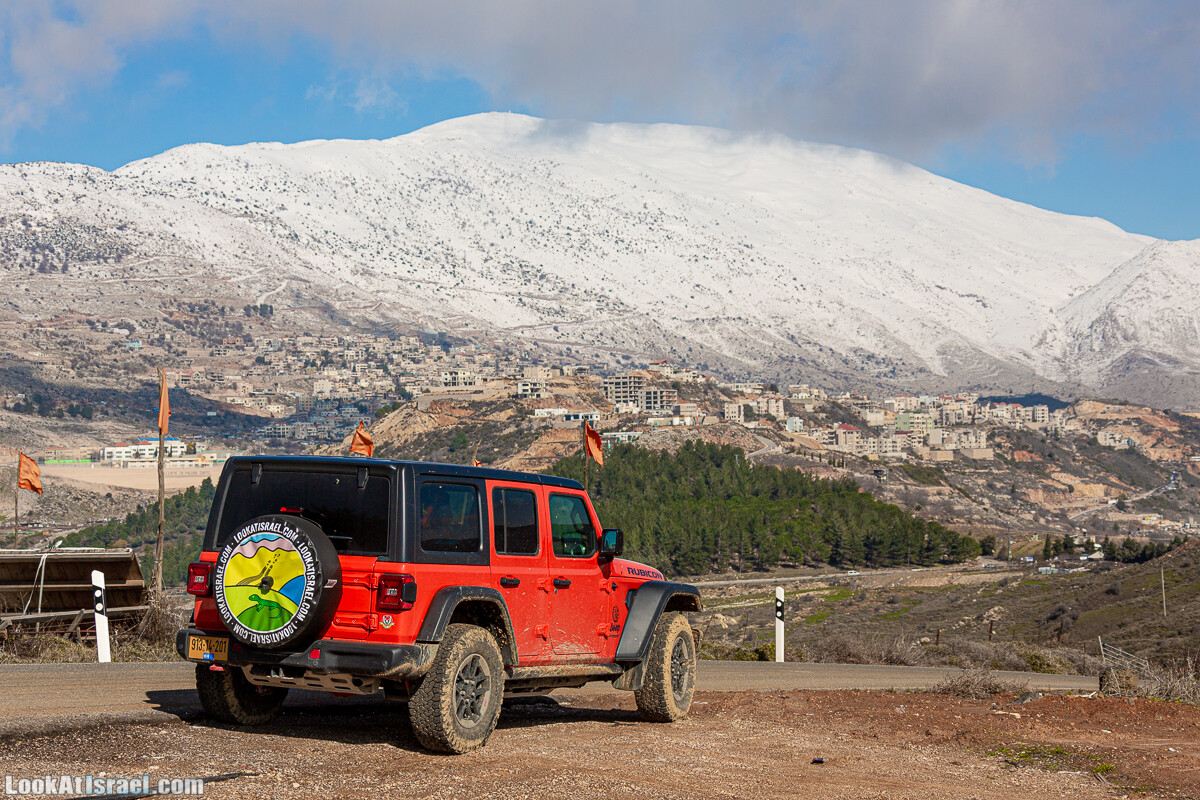 Голанские высоты - водопад Фара, гора Хермонит, Тель а-Саки | Fara waterfall, Hermonit mt, Tel a-Saqi | LookAtIsrael.com - Фото путешествия по Израилю