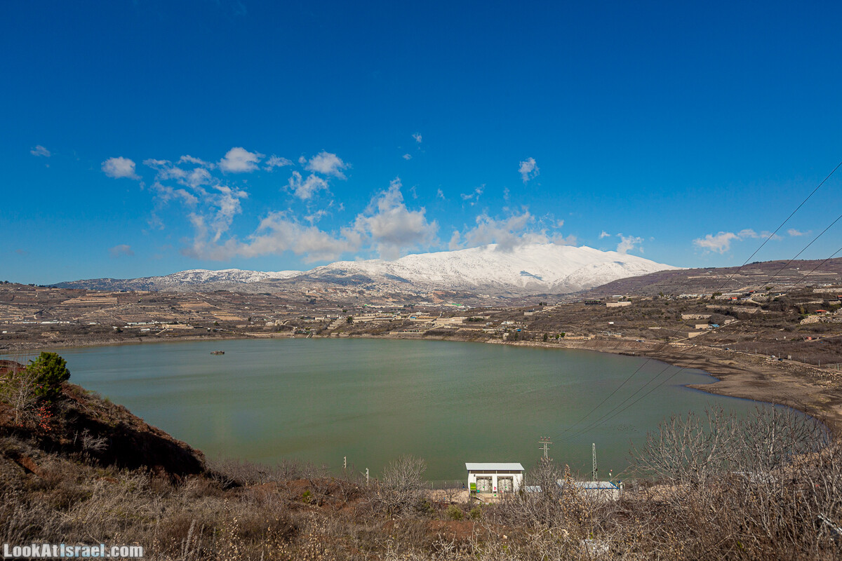 Голанские высоты - водопад Фара, гора Хермонит, Тель а-Саки | Fara waterfall, Hermonit mt, Tel a-Saqi | LookAtIsrael.com - Фото путешествия по Израилю