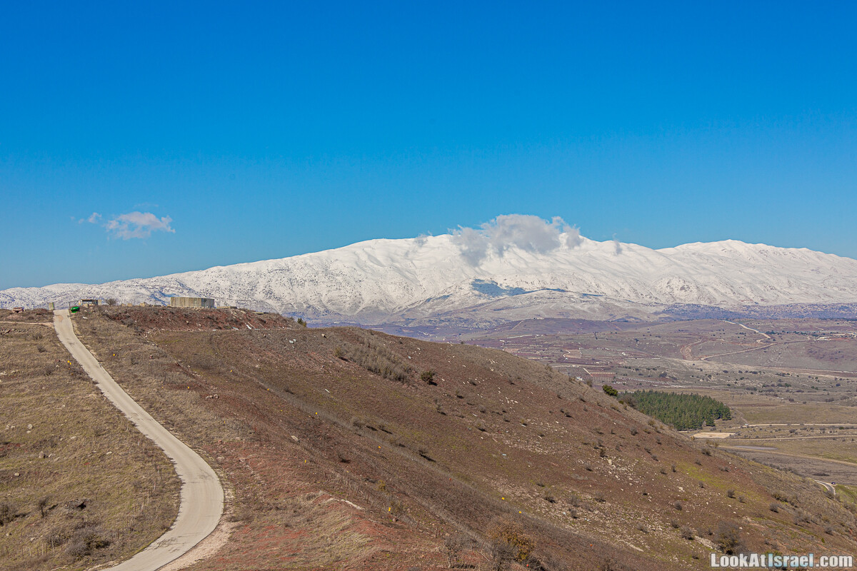 Голанские высоты - водопад Фара, гора Хермонит, Тель а-Саки | Fara waterfall, Hermonit mt, Tel a-Saqi | LookAtIsrael.com - Фото путешествия по Израилю