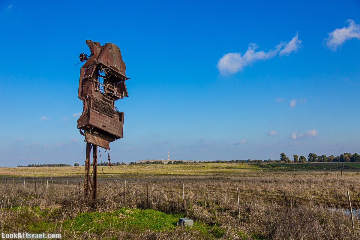 Голанские высоты - водопад Фара, гора Хермонит, Тель а-Саки | Fara waterfall, Hermonit mt, Tel a-Saqi | LookAtIsrael.com - Фото путешествия по Израилю
