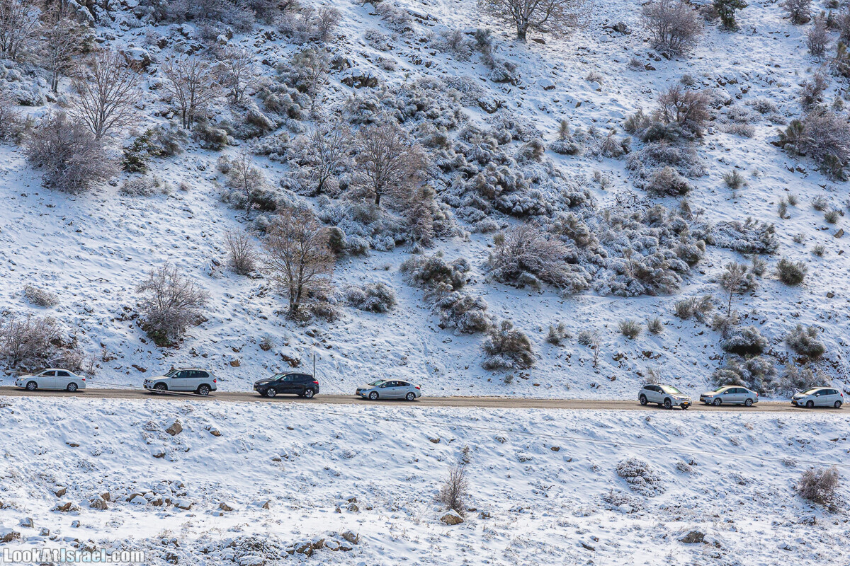 Снег на горе Хермон, Израиль | LookAtIsrael.com - Фото путешествия по Израилю
