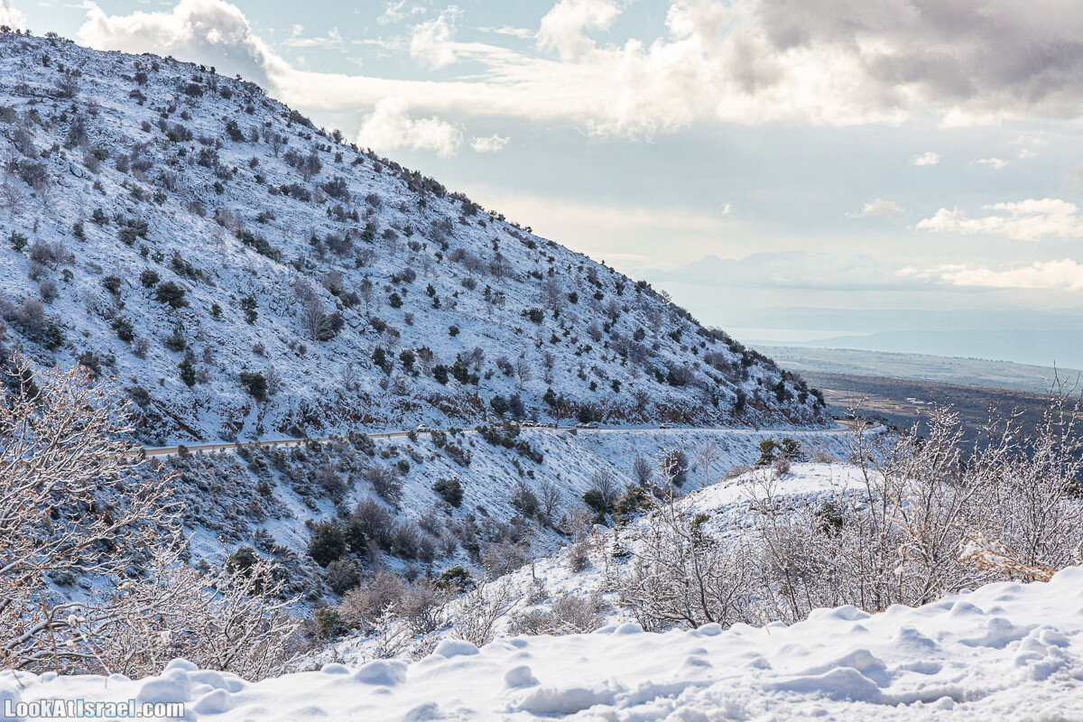 Снег на горе Хермон, Израиль | LookAtIsrael.com - Фото путешествия по Израилю