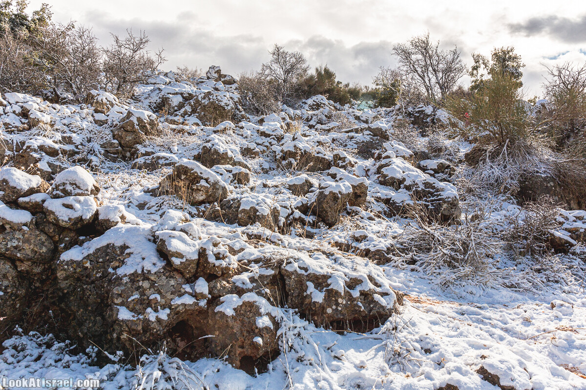Снег на горе Хермон, Израиль | LookAtIsrael.com - Фото путешествия по Израилю